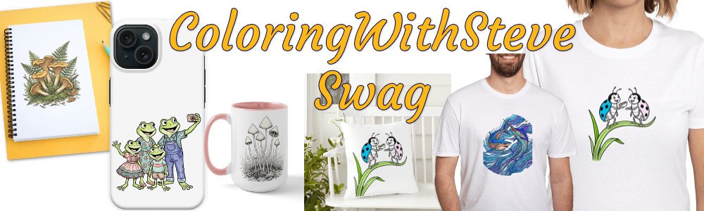 ColoringWithSteve Banner
