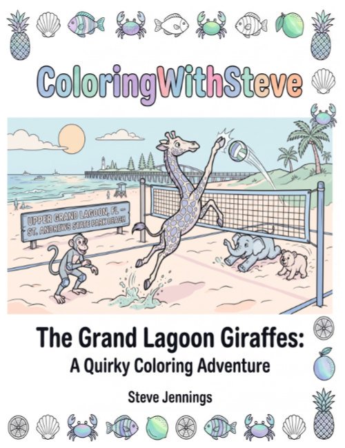 Giraffe Coloring Book