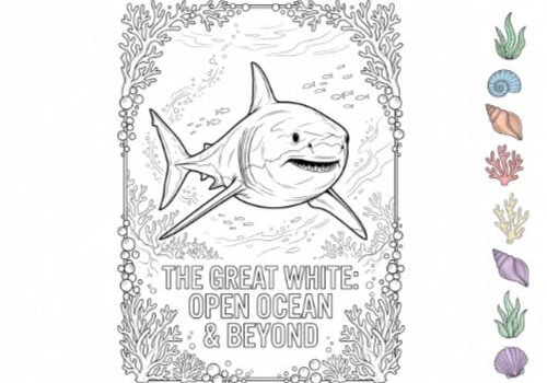 Majestic Sharks of the Deep Cover
