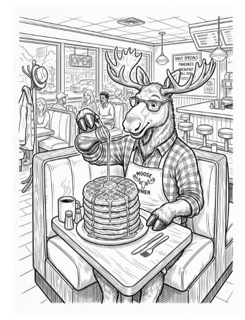 Moose Waffles