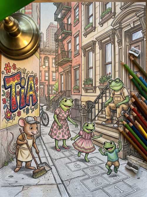 Wacky Frogs Page 18 colored