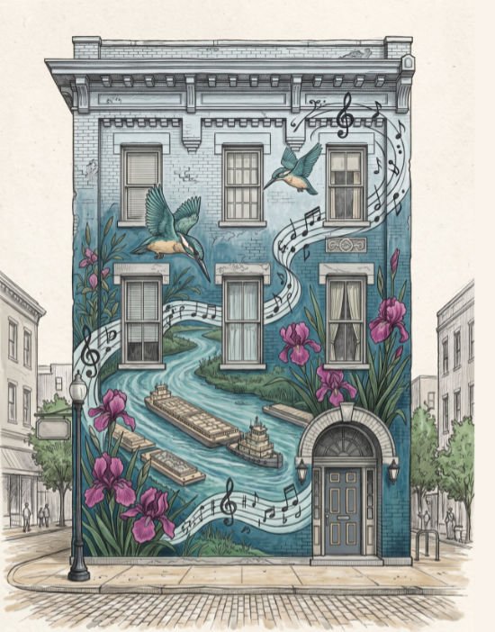 Memphis Page Colored