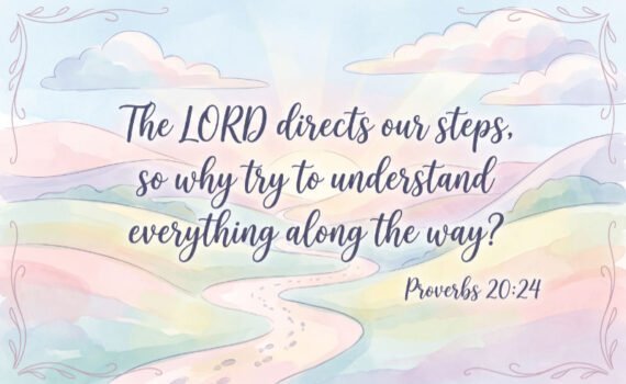 Proverbs 20:24