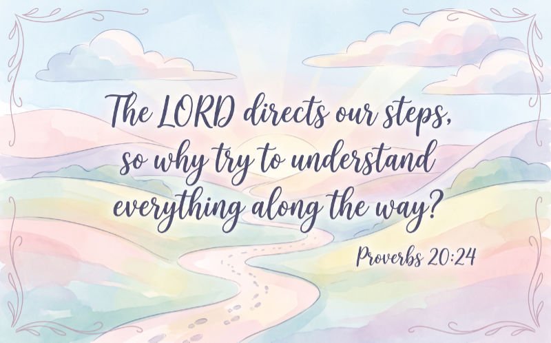 Proverbs 20:24