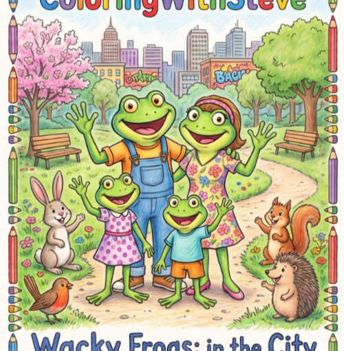 Wacky Frogs: in the City Cover