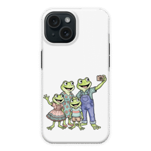 wacky frog selfie phone case