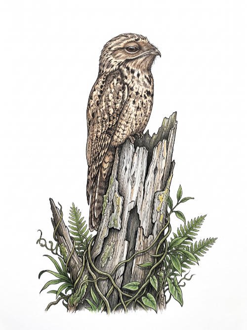 Potoo Bird